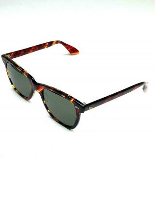 American Optical Saratoga True Color CN 25T - 51 Tortoise JFK Style Sunglasses 30D 3