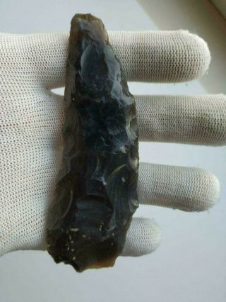 Neolithic Stone Sickle,  Ancient Neolithic Stone Knife,