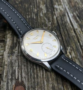 Longines RARE 12.  68z 7033 - 6 from 1956 Serviced Vintage Watch 4