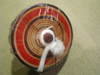 Japanese Koma Spinning Toy Top Wooden Large 4 " Diameter
