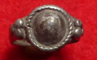 Lovely Silver Roman Childs Ring