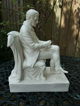 ANTIQUE 19THC S.  ALCOCK PARIAN FIGURE OF THE DUKE OF WELLINGTON C1852 - COPELAND 2