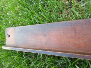 Antique Letterpress Wood Composing Stick 33 1/4 
