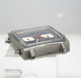 Vintage HEUER MONACO 1133B McQueen 40mm Mens Automatic Chronograph Swiss Watch 12
