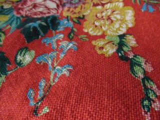 Ralph Lauren Comforter set Aylesbury red floral,  4 pillow shams full/QUEEN 6