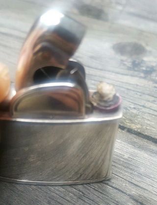RARE Vintage Sterling Silver R Blackinton Co Evans Pocket Lighter 4