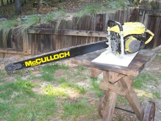 mcculloch sp125 125 cp pro vintage chainsaw kart 797 790 36 in bar 101b stihl 2