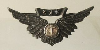 Wwii Usn Or Usmc Sterling Air Crew Wing