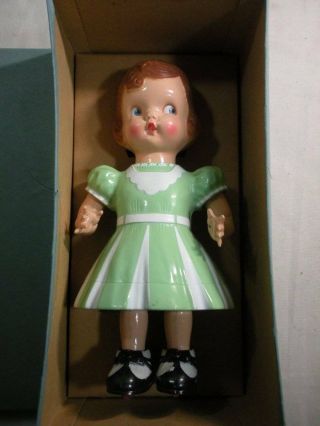 Irwin Corp Hard Plastic Wind Up Walking Doll / Take A Look