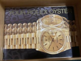 Mens - Womens ROLEX Oyster Perpetual Date 34mm Diamond Stainless Steel Vintage 8