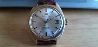 Vintage IWC Solid 18k/750 Gold Mens Automatic Watch 2