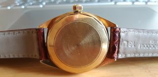 Vintage IWC Solid 18k/750 Gold Mens Automatic Watch 6