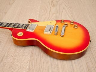 1978 Gibson Les Paul Standard Vintage Electric Guitar Cherry Sunburst w/ Case 6