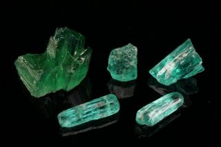 RARE GEM Cuprian Elbaite Tourmaline Crystal Group PARAIBA,  BRAZIL 4