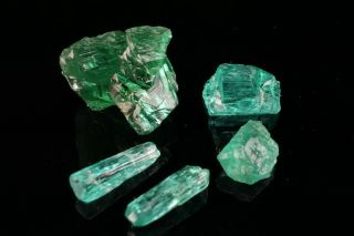 RARE GEM Cuprian Elbaite Tourmaline Crystal Group PARAIBA,  BRAZIL 5