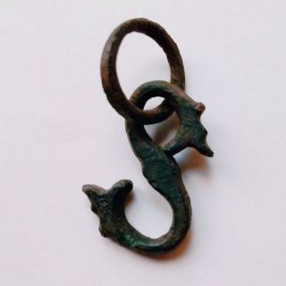 Ancient Celtic Bronze Pendant 3