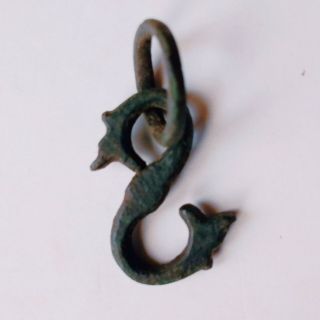 Ancient Celtic Bronze Pendant 4