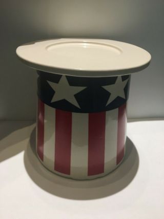 Rare Mccoy Uncle Sam Hat Cookie Jar