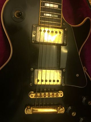 Gibson Les Paul/USA Vintage 1970 Custom Black Beauty 11