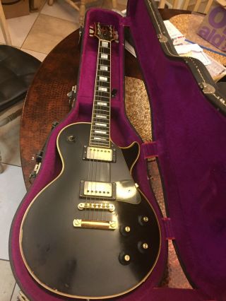 Gibson Les Paul/usa Vintage 1970 Custom Black Beauty