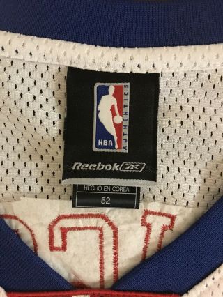 Rare Vintage Reebok NBA Los Angeles Clippers Shaun Livingston Basketball Jersey 5