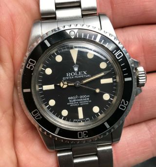 1978 Vintage Rolex Submariner ref.  5512 