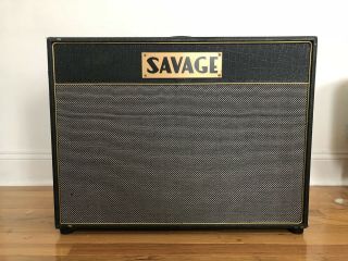Savage Audio Glas 30 Guitar Tube Amplifier Made In Usa Classic Very Rare Look