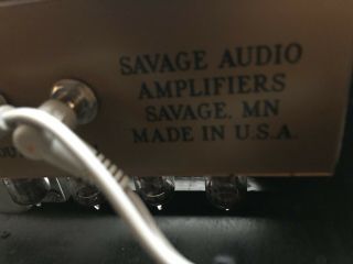 Savage Audio Glas 30 Guitar Tube Amplifier Made In USA Classic Very Rare Look 3