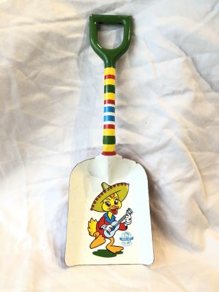 Vintage Ohio Art Co.  Sand Pail/bucket Shovel Duck,  Beach Decor,  Toy Shovel