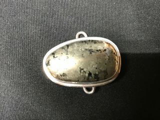 Vintage Tabra Handcrafted Connector Signed Charm Sterling Silver Unique 2