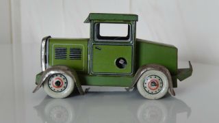 Vintage German ? ?? Tinplate Clockwork Truck Cab Paint/tyres