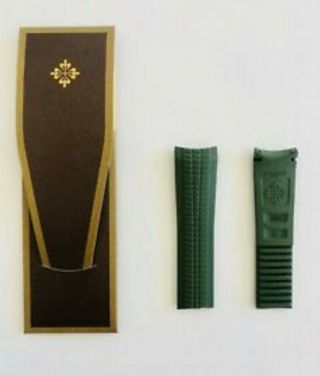 Patek Philippe Khaki / Green Rubber Strap For Aquanaut (rare)
