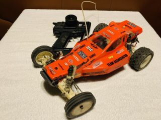 Vintage Team Associated Rc10 Black Pan Remote Control Car Rc Buggy