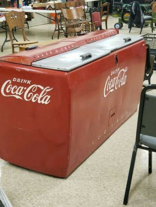 Antique/Vintage 1953 Coca Cola Cooler Westinghouse 3