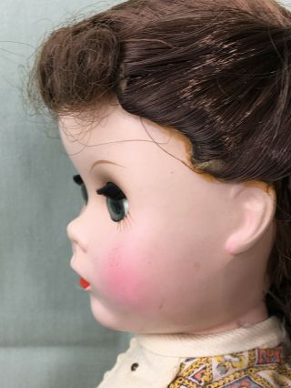 Rare Antique Madame Alexander Little Women Maggie face doll Jo? Marme? 4