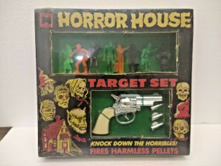 Very Rare 1964 Vintage Mpc Horror House Target Set Vintage Monsters