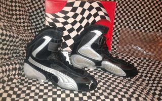 rare vintage puma Rennkatze Hi.  racing driving boot,  shoe 42 sparco alpinestars 3