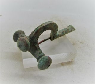 Roman Period - Legionary Bronze Decorated Crossbow Brooch