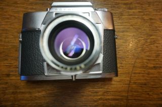 RARE Vintage Agfaflex Camera with Agfa Color SOLAGON LENS 1:2 55mm MODEL V 2