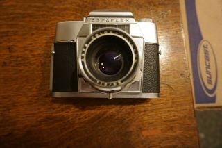 RARE Vintage Agfaflex Camera with Agfa Color SOLAGON LENS 1:2 55mm MODEL V 7
