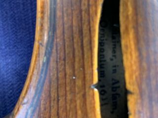 Antique Jacobus Stainer Violin Absam prope Oenipontum 9