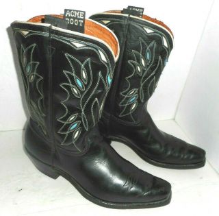 Very Rare Vintage Acme Inlay Rodeo Men 