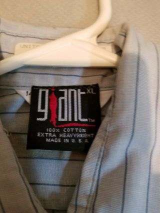 TOOL Vintage Button up gas station 90 ' s CONCERT shirt.  Not a t shirt XL 3