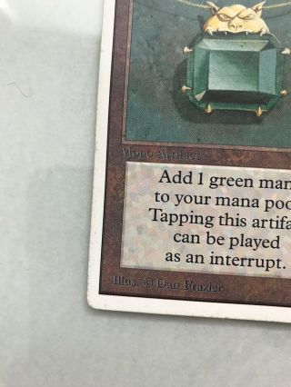 MTG Unlimited Mox Emerald Power 9 Magic The Gathering Played 5