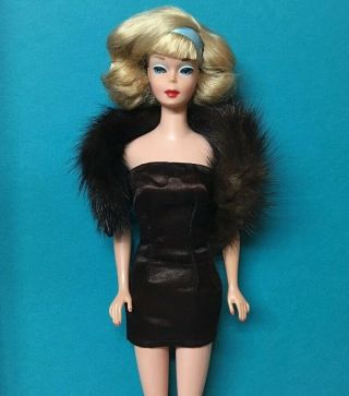 Yes it ' s Vintage American Girl Ash Blonde Side Part Barbie Doll byApril 5