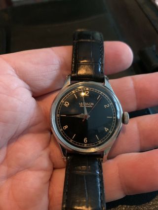Vintage Automatic Jaeger Lecoultre Men’s Watch - Black Dial
