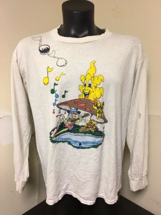 Vintage Grateful Dead T Shirt Let There Be Songs To Fill The Air Sz Xl 1991tulex