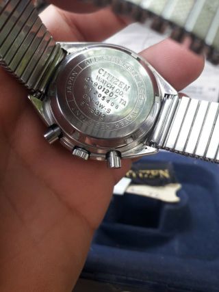 Vintage Rare Citizen Automatic chronograph 67 - 9313 8