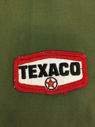 VTG Texaco Gas Station Jacket Men’s XL Lion Attendant Work Coat Mechanic Garage 2