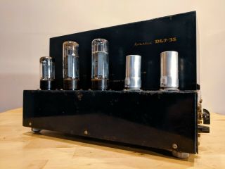 Vintage Echo Beam Limited Avantic Dl7 - 35 Rare Tube Amp Mullard Monoblock Uk